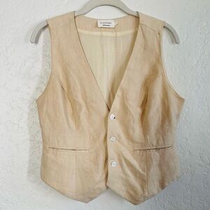 Flannel Australia Limited Edition Linen Vest
